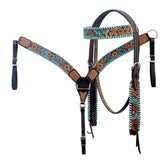 HILASON Tack set Floral Design