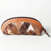 Sunglass Case Patchwork hair on