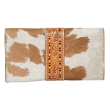 Hand Painted Tooling Lthr Trifold Wallet - AW29